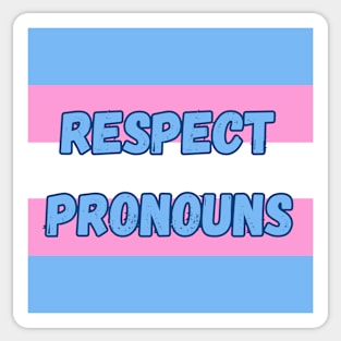 Respect Pronouns Sticker